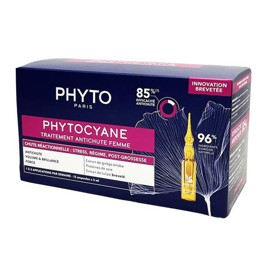 Phyto Phytocyane Woman Reactional Hair Loss 12 X